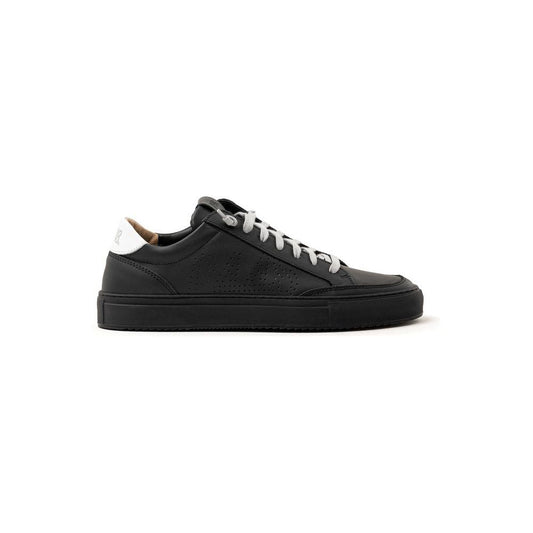 P448 Black Leather Sneaker