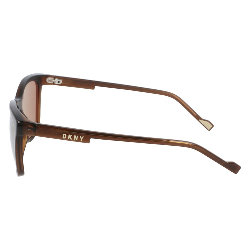 DKNY Brown Plastic Sunglasses DKNY