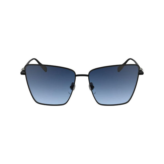 Longchamp Black Metal Sunglasses Longchamp