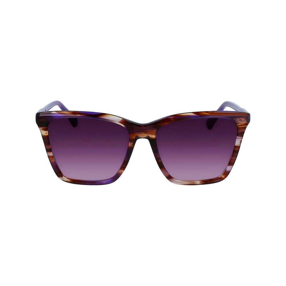 Longchamp Purple Acetate Sunglasses