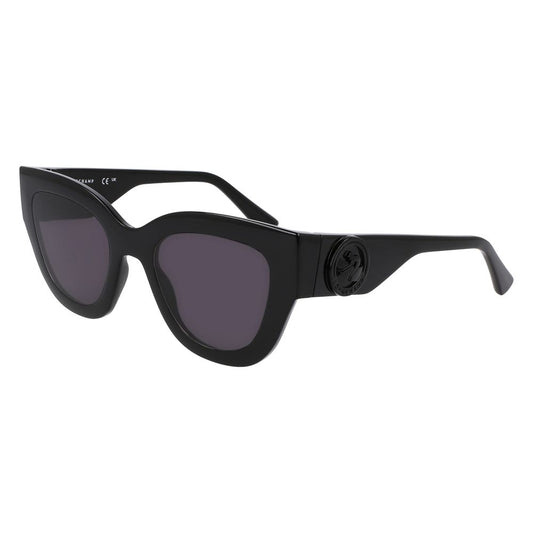 Longchamp Black Injected Sunglasses Longchamp