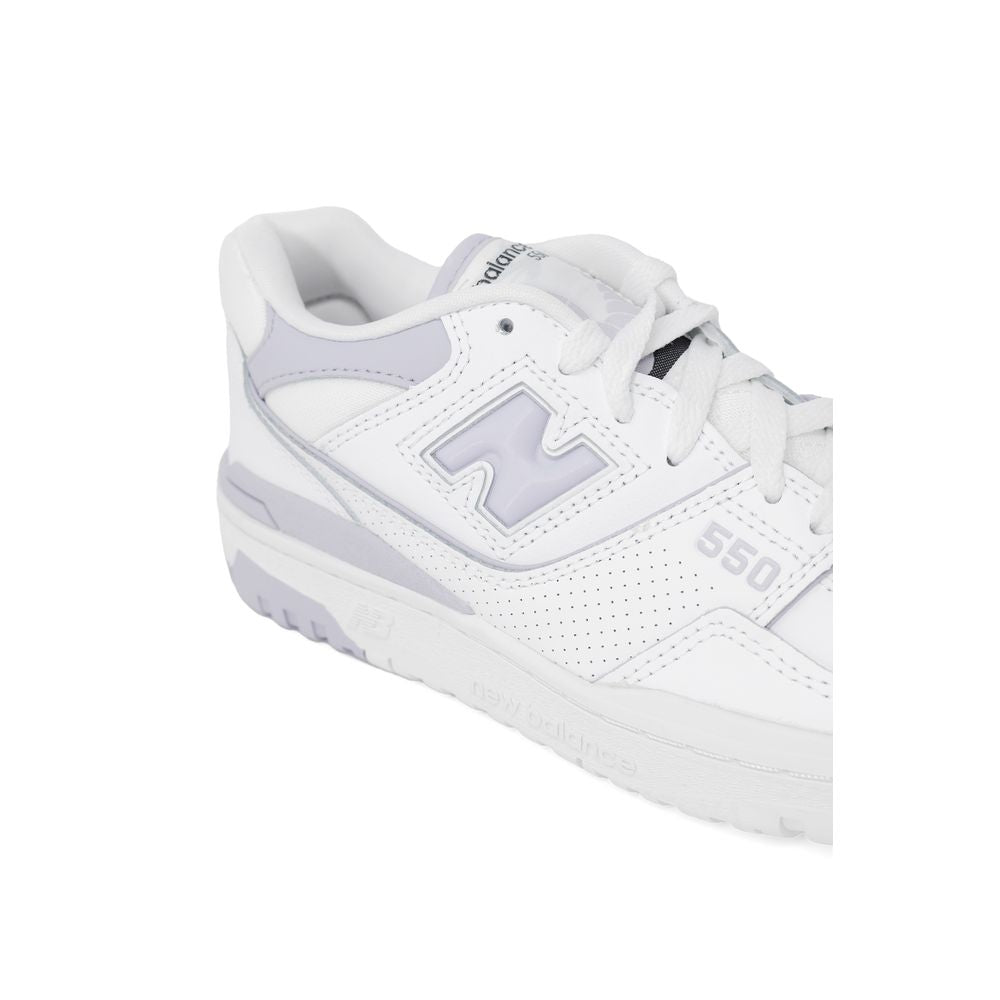 New Balance Purple Leather Sneaker New Balance