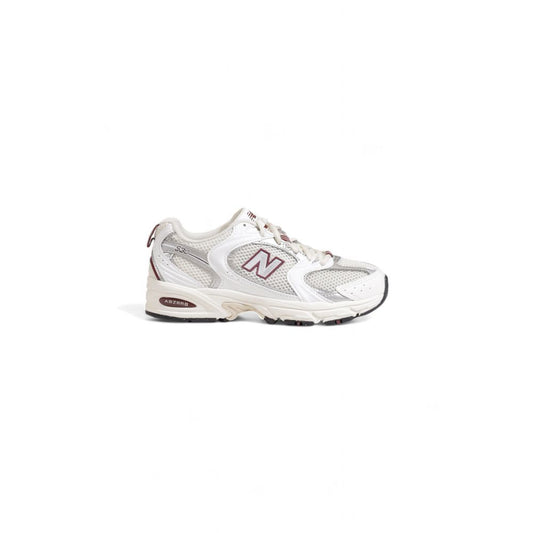 New Balance Cream Synthetic Material Sneaker New Balance