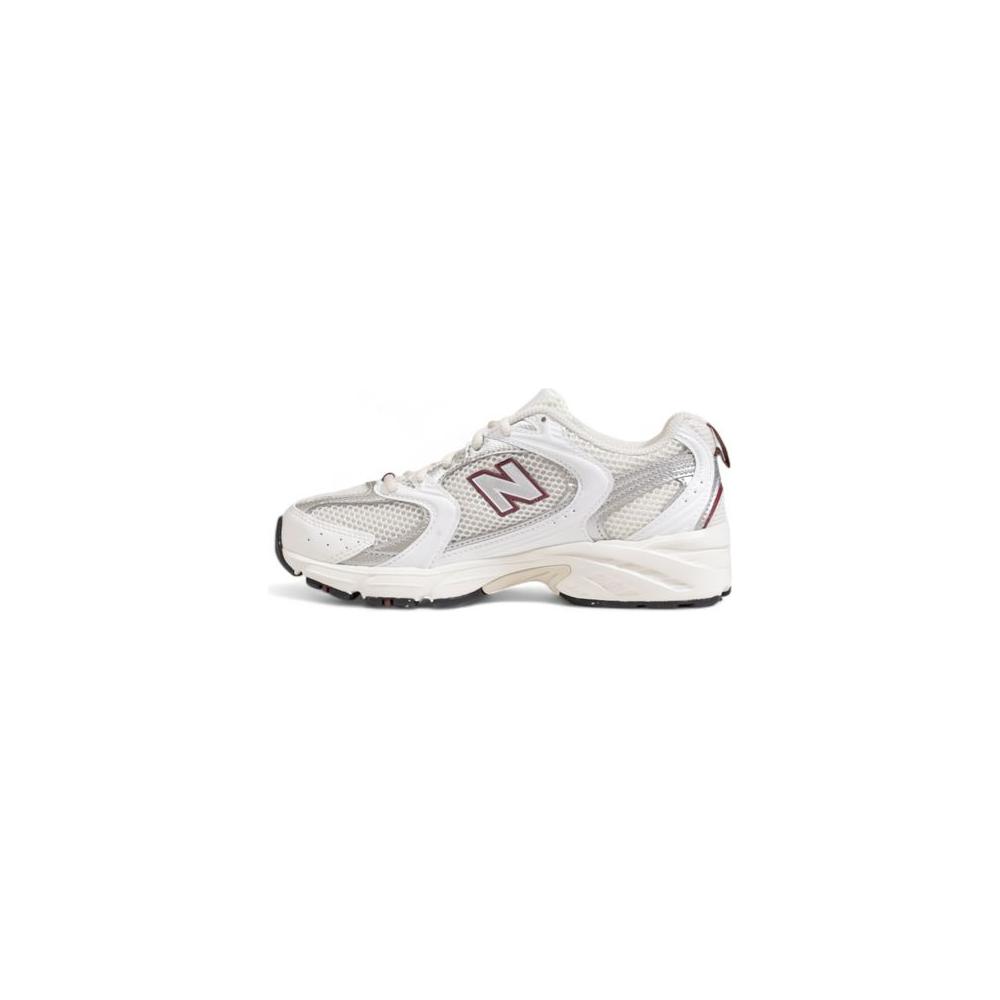 New Balance Cream Synthetic Material Sneaker New Balance