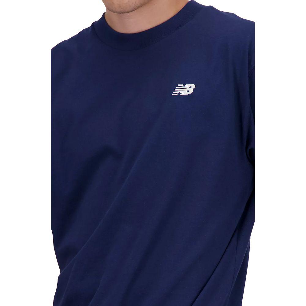 New Balance Blue Cotton T-Shirt New Balance