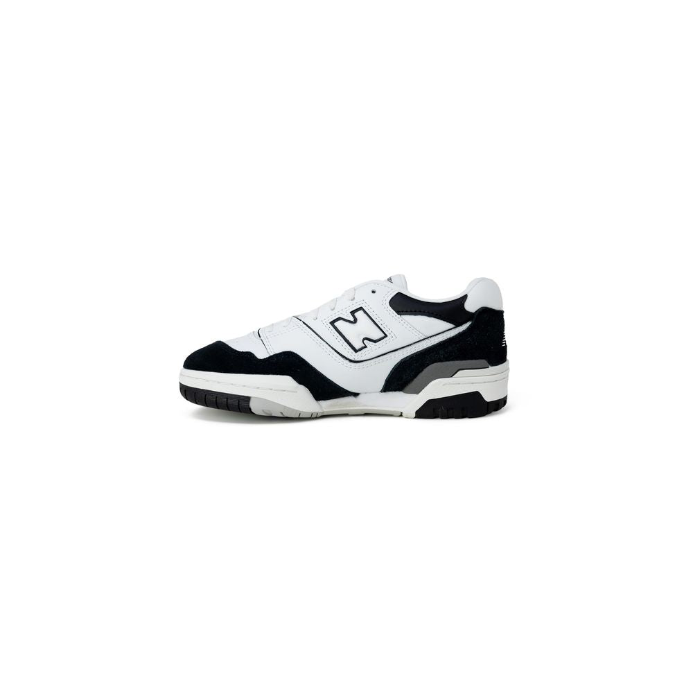 New Balance Black Synthetic Leather Sneaker New Balance