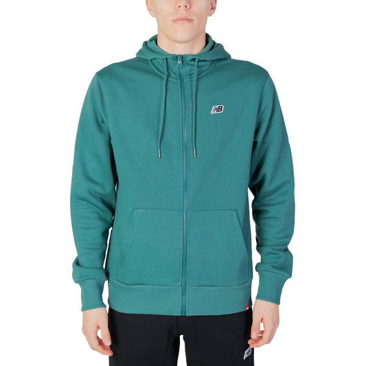 New Balance Green Cotton Sweater New Balance