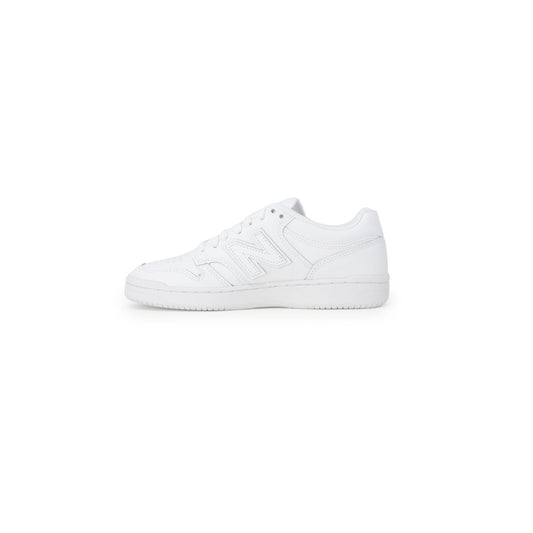 New Balance White Synthetic Leather Sneaker New Balance