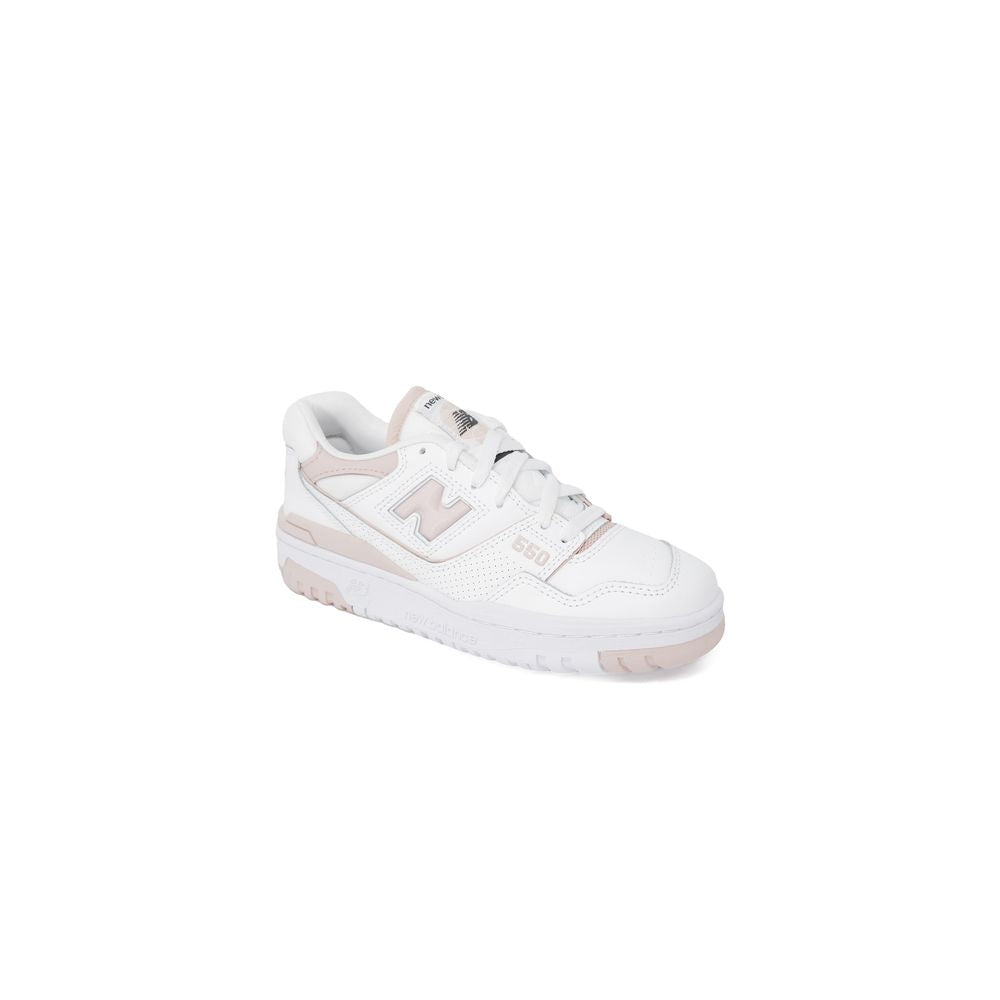 New Balance Pink Leather Sneaker New Balance