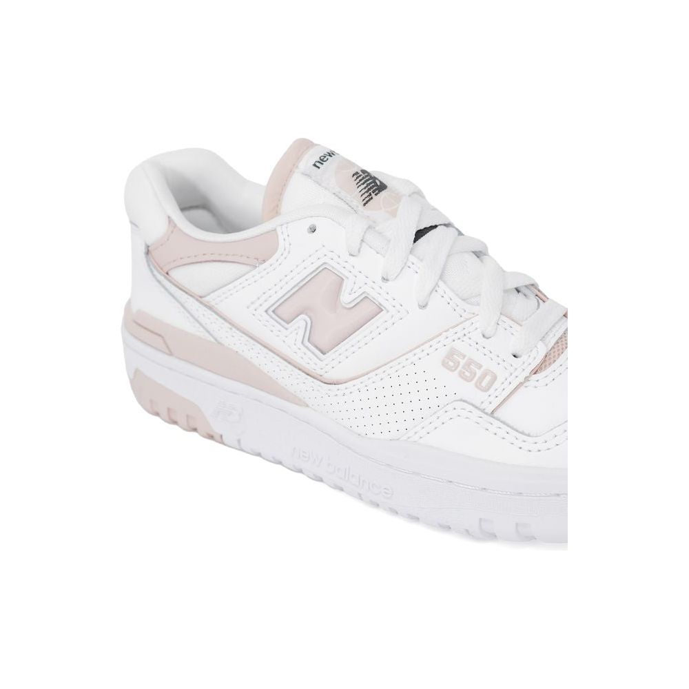 New Balance Pink Leather Sneaker New Balance