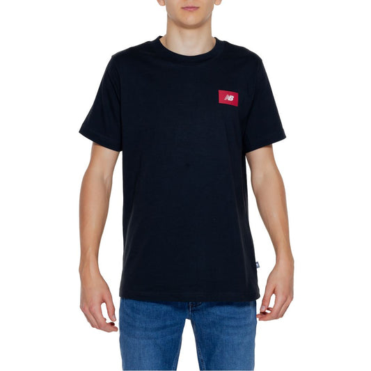 New Balance Black Cotton T-Shirt New Balance