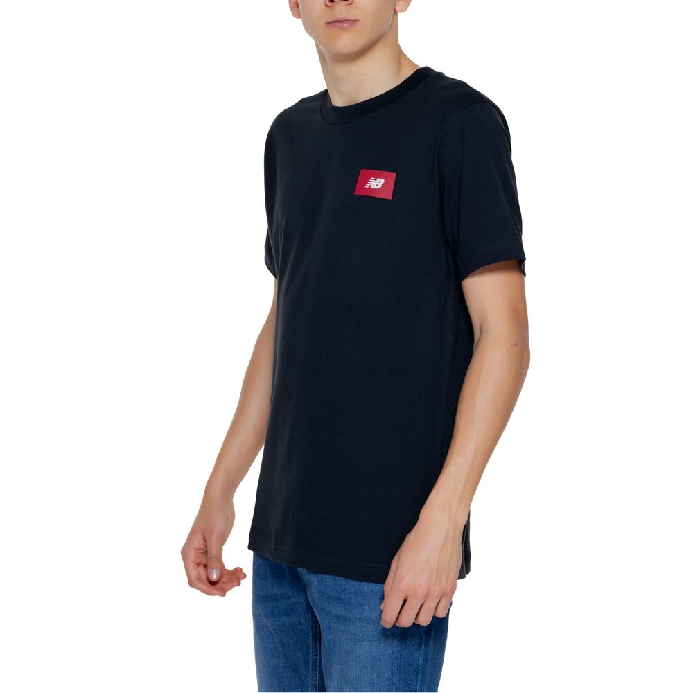 New Balance Black Cotton T-Shirt New Balance