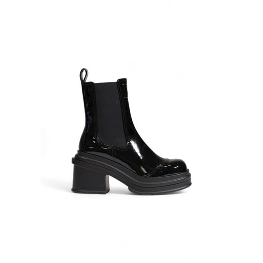 Armani Exchange Black Polyester Boot Armani Exchange