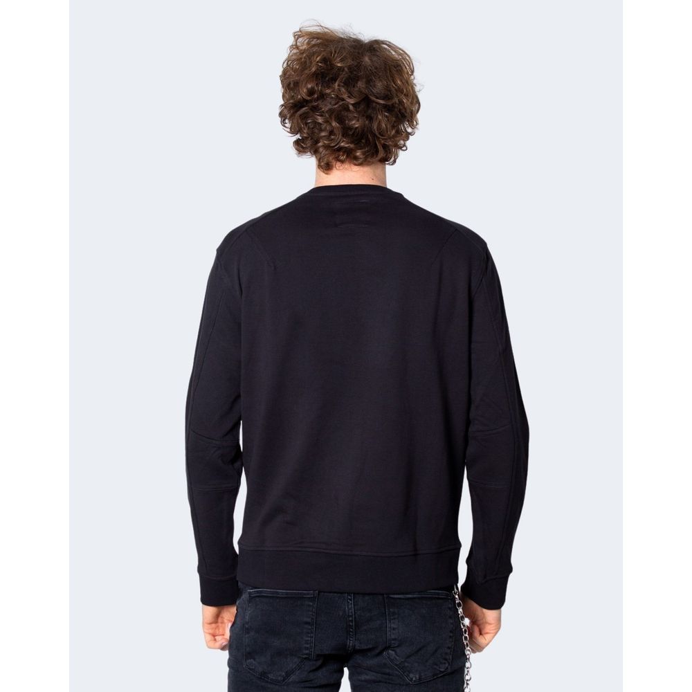 Armani Exchange Black Cotton Sweater