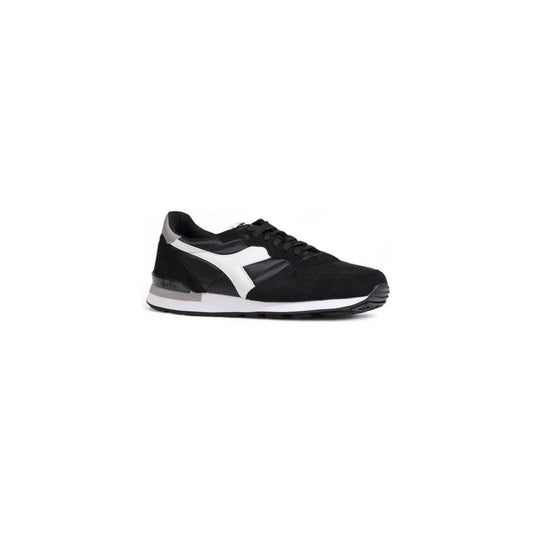 Diadora Black And White Leather Sneaker