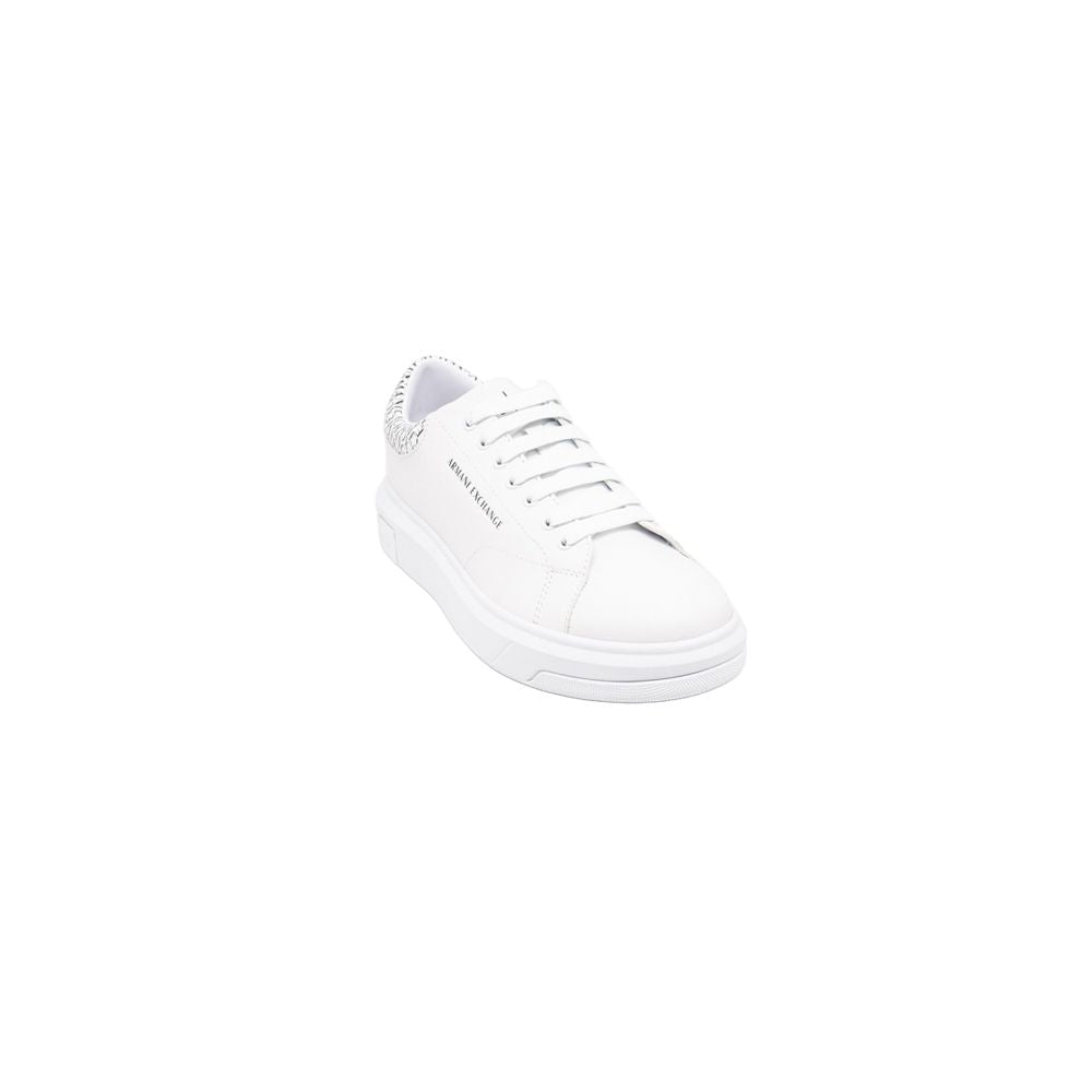 Armani Exchange White Polyester Sneaker Armani Exchange