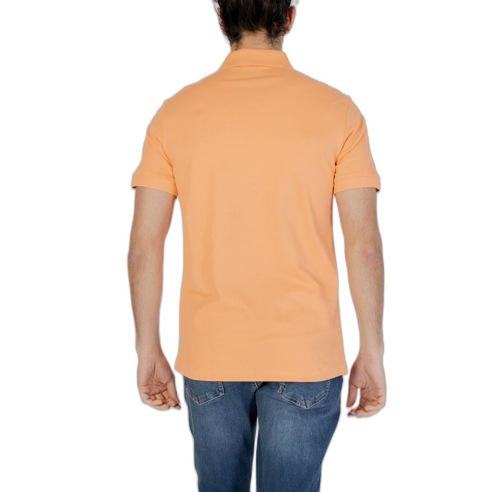 Hugo Boss Orange Cotton Polo Shirt Hugo Boss