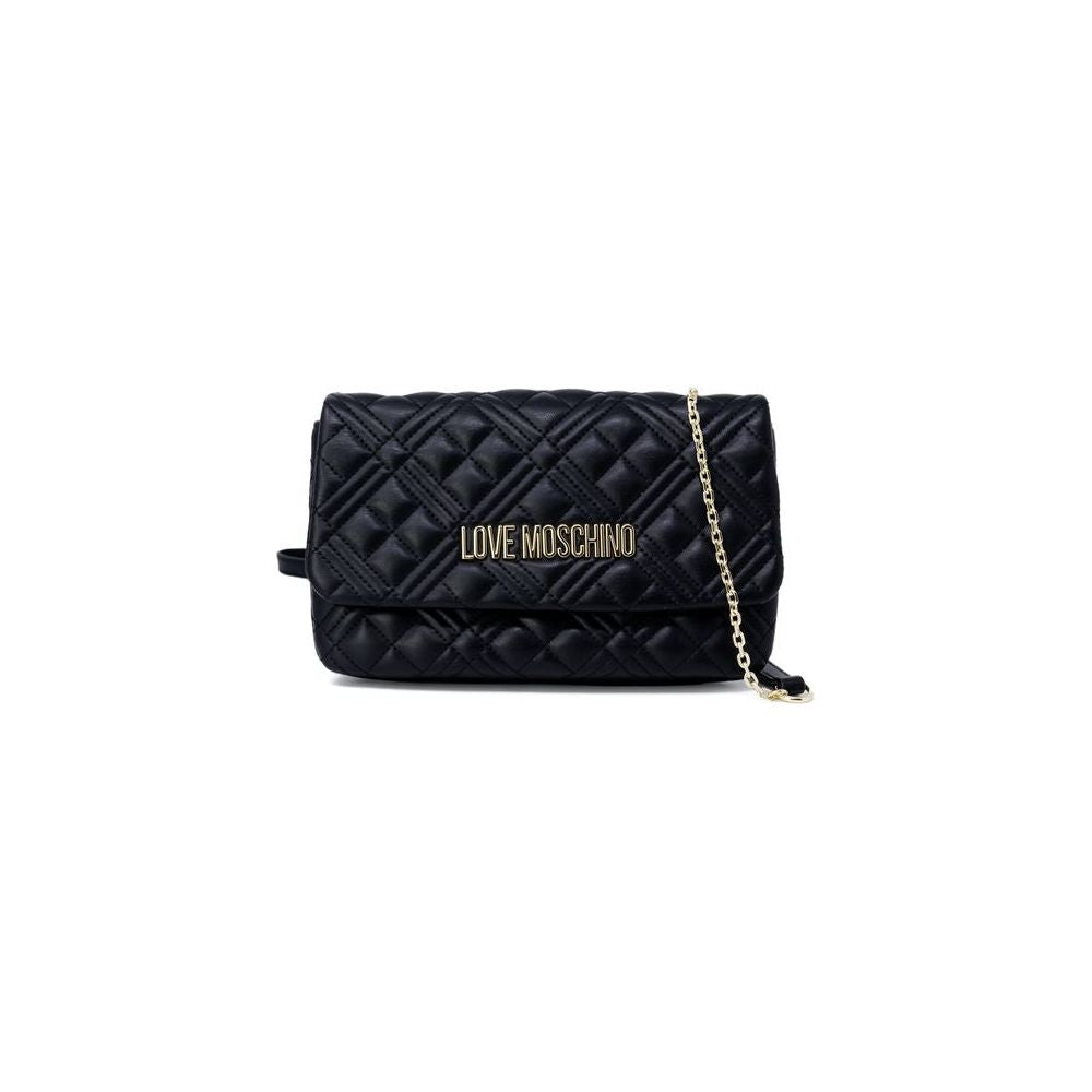 Love Moschino Black Polyethylene Handbag Love Moschino