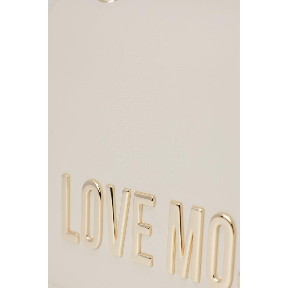 Love Moschino Beige Polyethylene Handbag Love Moschino