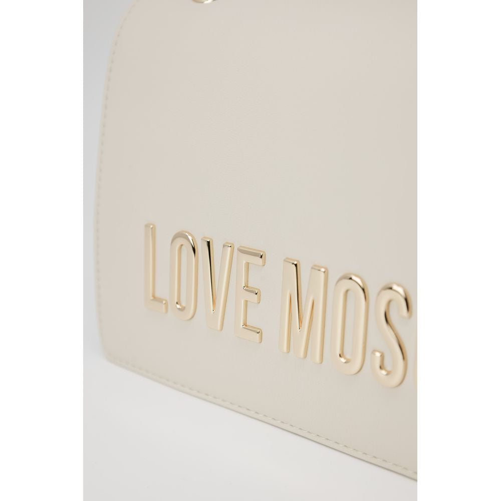 Love Moschino Beige Polyethylene Handbag Love Moschino