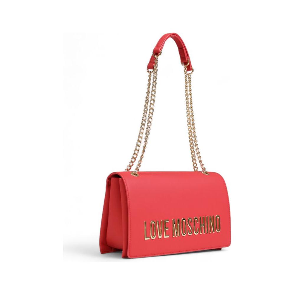 Love Moschino Red Polyethylene Handbag Love Moschino