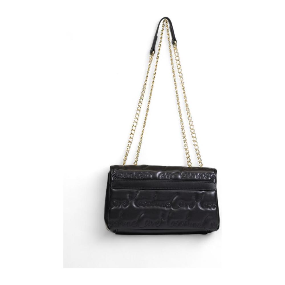 Love Moschino Black Polyethylene Handbag Love Moschino