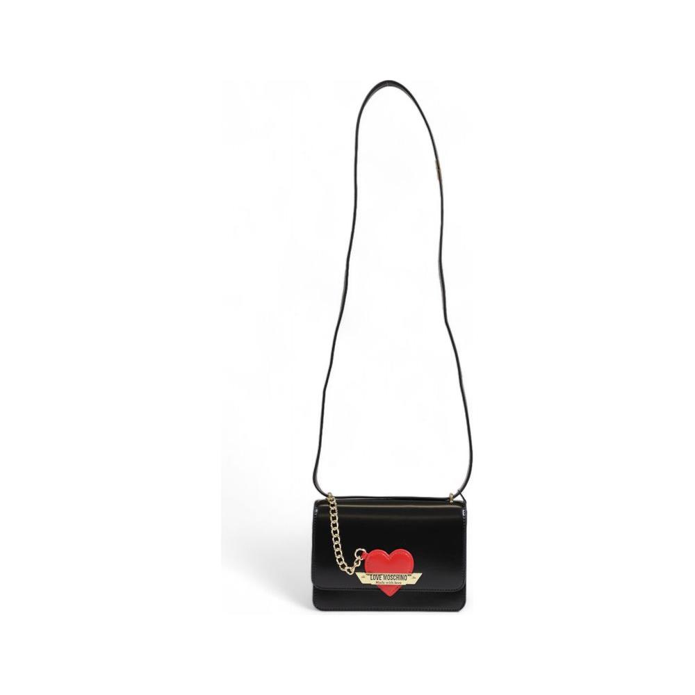 Love Moschino Black Polyethylene Handbag Love Moschino