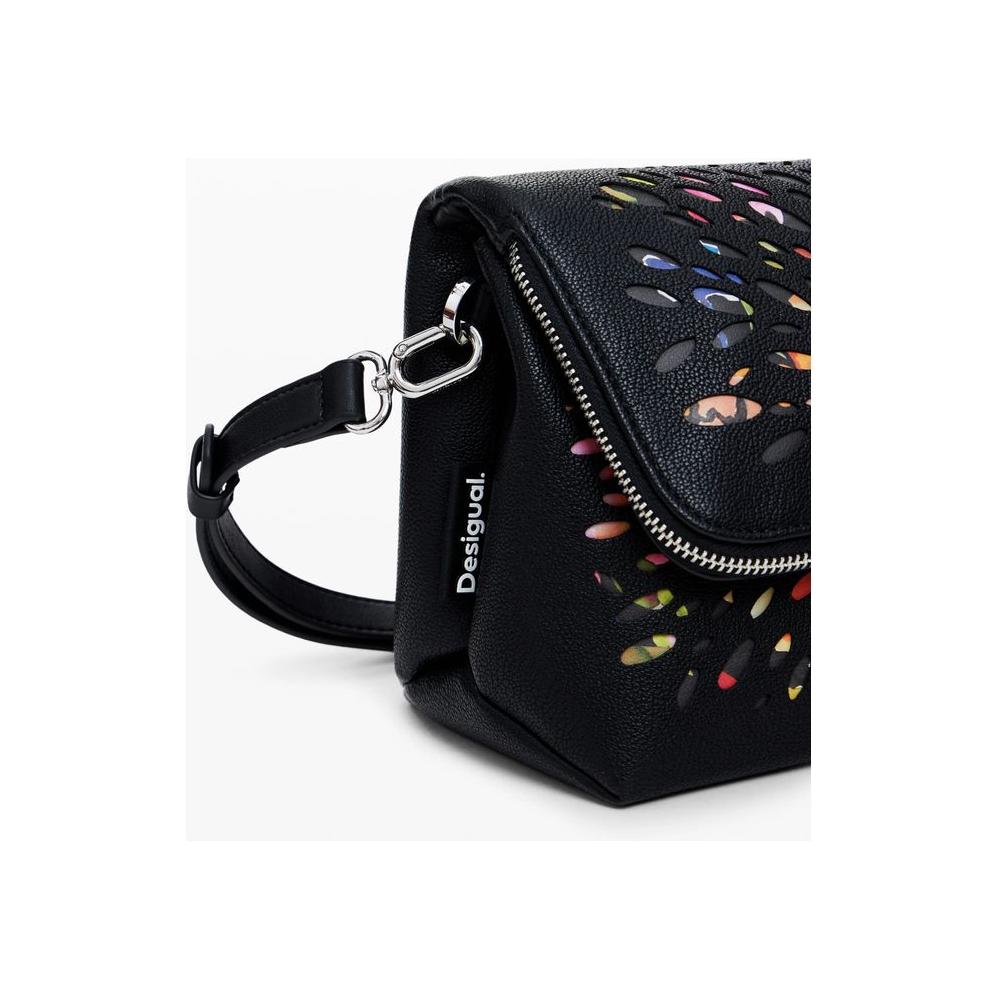 Desigual Black Polyethylene Handbag Desigual