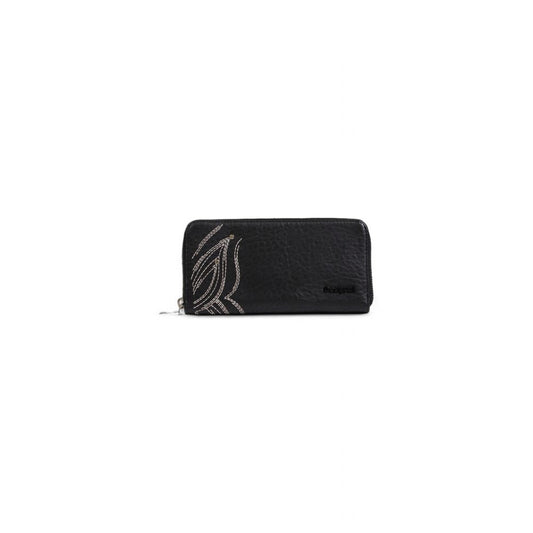 Desigual Black Polyethylene Wallet