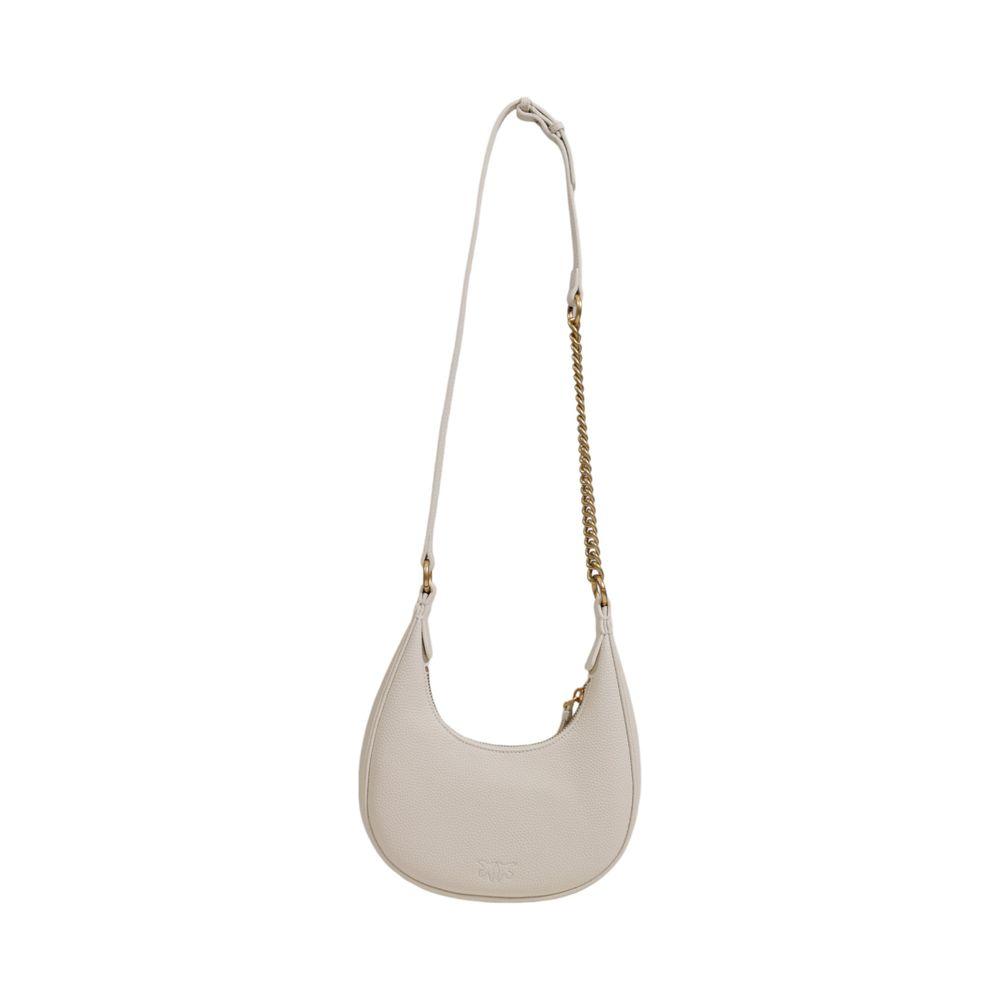 PINKO White Leather Handbag PINKO