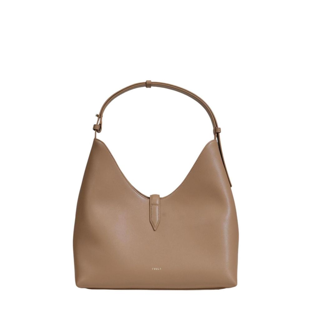 Furla Beige Leather Handbag Furla