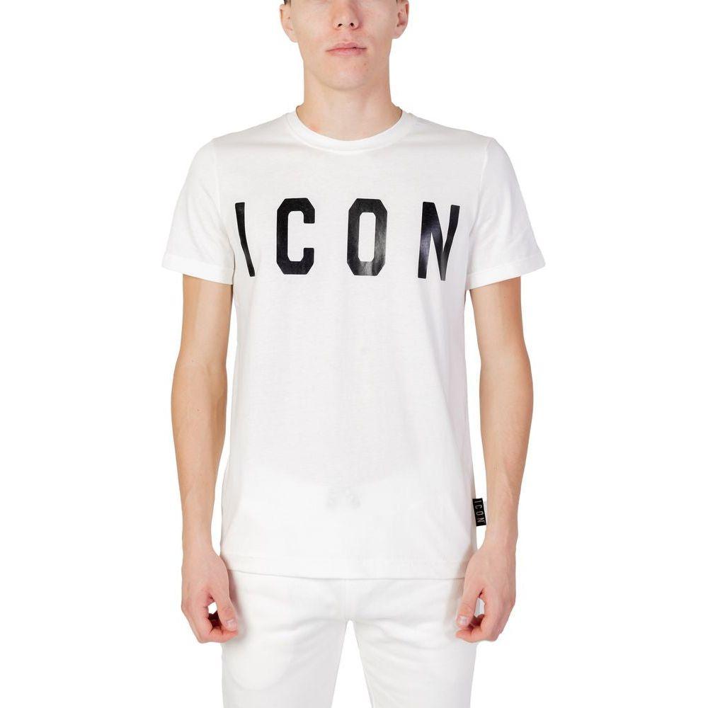 Icon Cream Cotton T-Shirt Icon