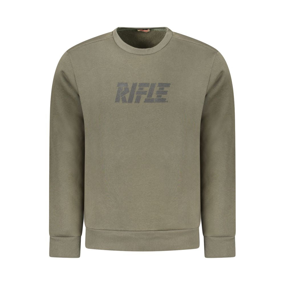 Rifle Green Cotton Sweater Rifle