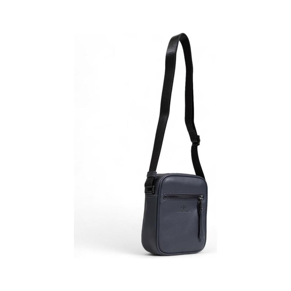 Armani Exchange Blue Polyethylene Bag Armani Exchange