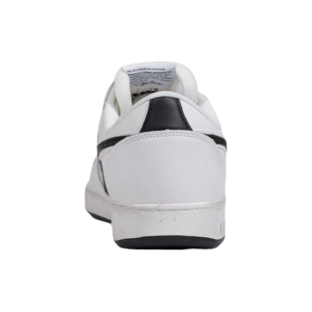 Diadora Black And White Leather Sneaker Diadora