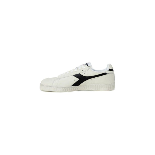 Diadora Black Synthetic Leather Sneaker Diadora