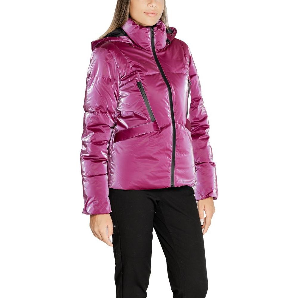 Desigual Purple Polyester Jackets & Coat Desigual