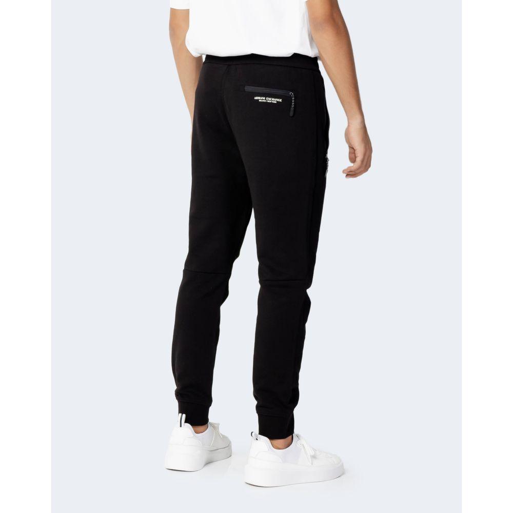 Armani Exchange Black Cotton Jeans & Pant Armani Exchange