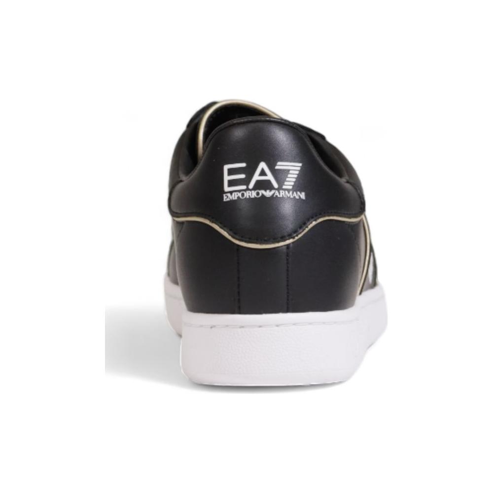 EA7 Emporio Armani Bicolor Leather Sneaker EA7 Emporio Armani