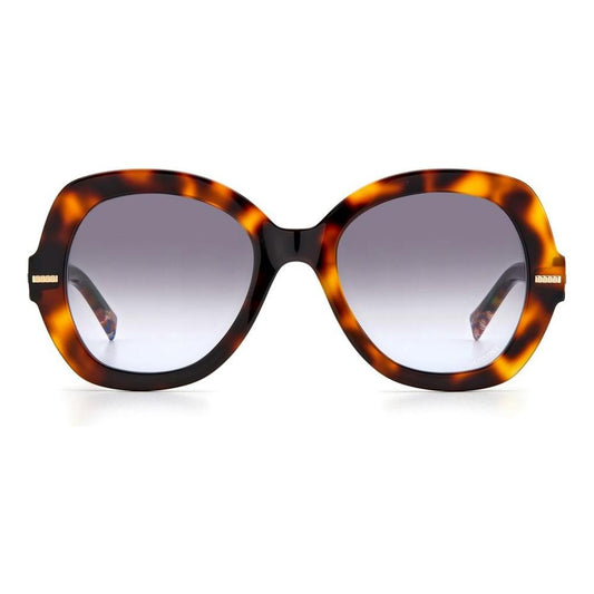 Missoni Brown Metal Sunglasses Missoni