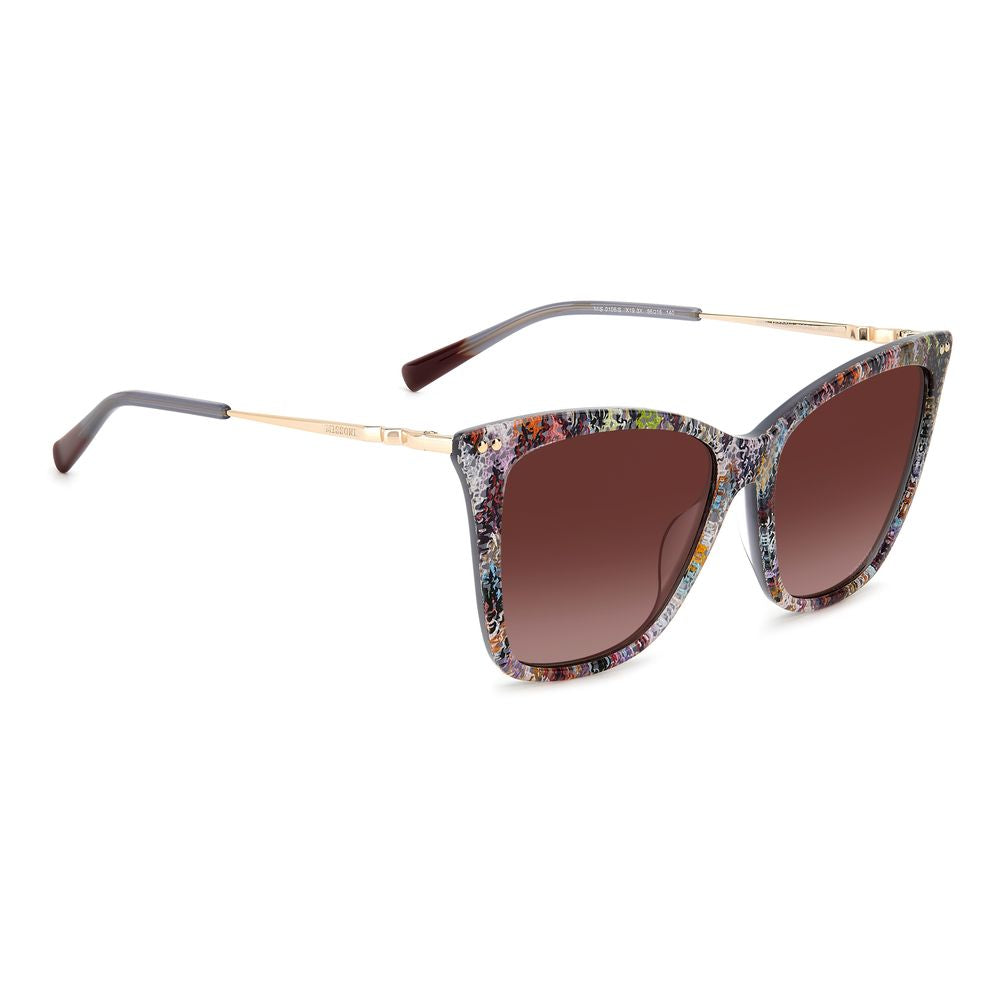 Missoni Multicolor Acetate Sunglasses Missoni