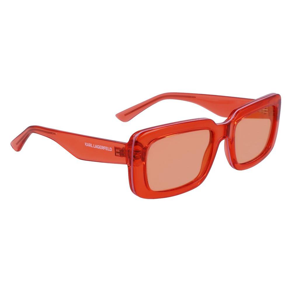 Karl Lagerfeld Orange Injected Sunglasses Karl Lagerfeld