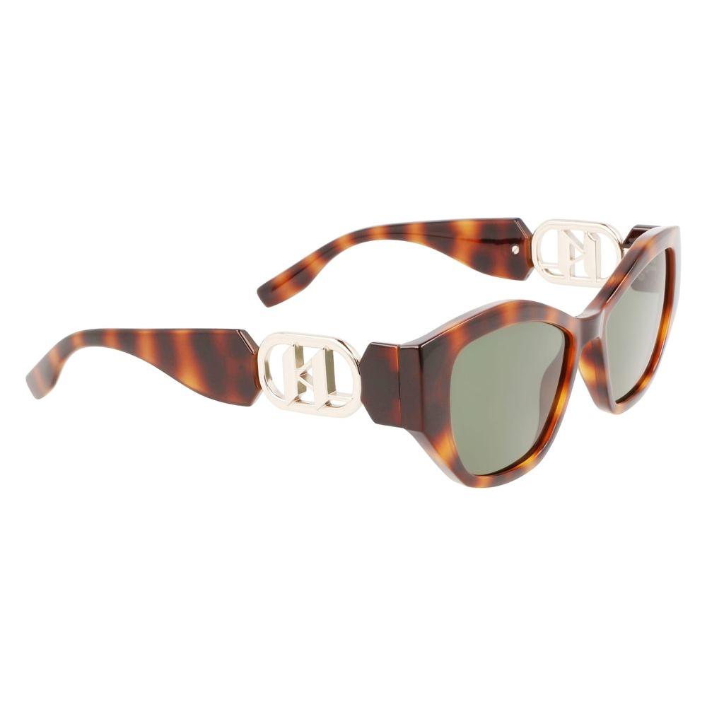 Karl Lagerfeld Brown Injected Sunglasses Karl Lagerfeld