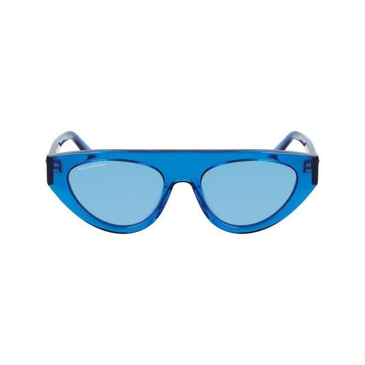 Karl Lagerfeld Blue Acetate Sunglasses Karl Lagerfeld