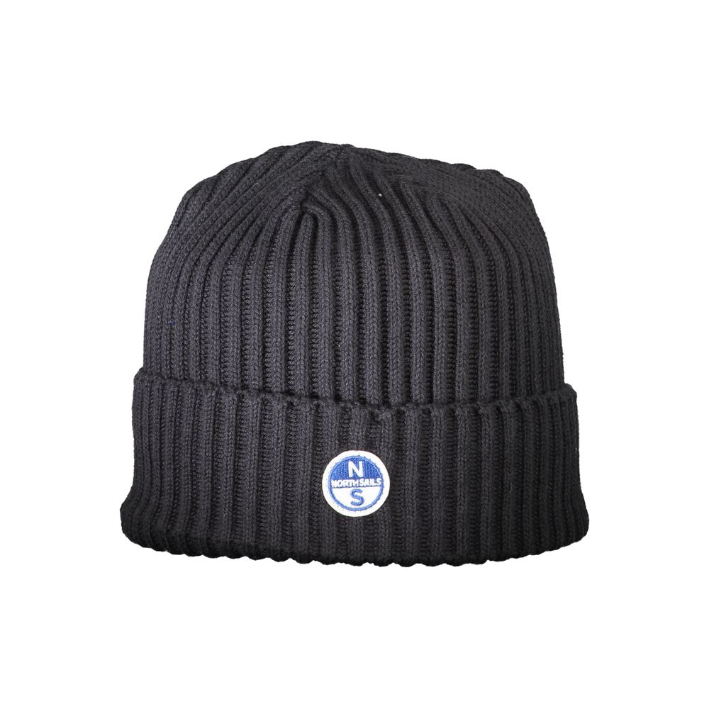 North Sails Black Cotton Hats & Cap North Sails