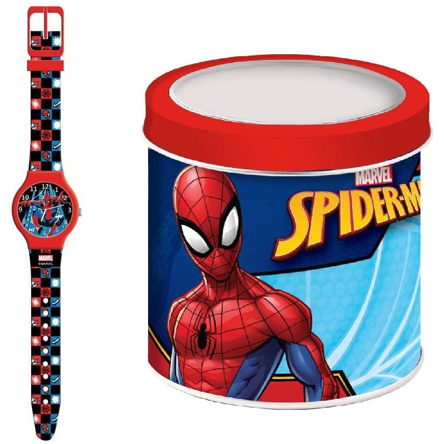 MARVEL Mod. SPIDERMAN - Tin Watch WATCHES CARTOON