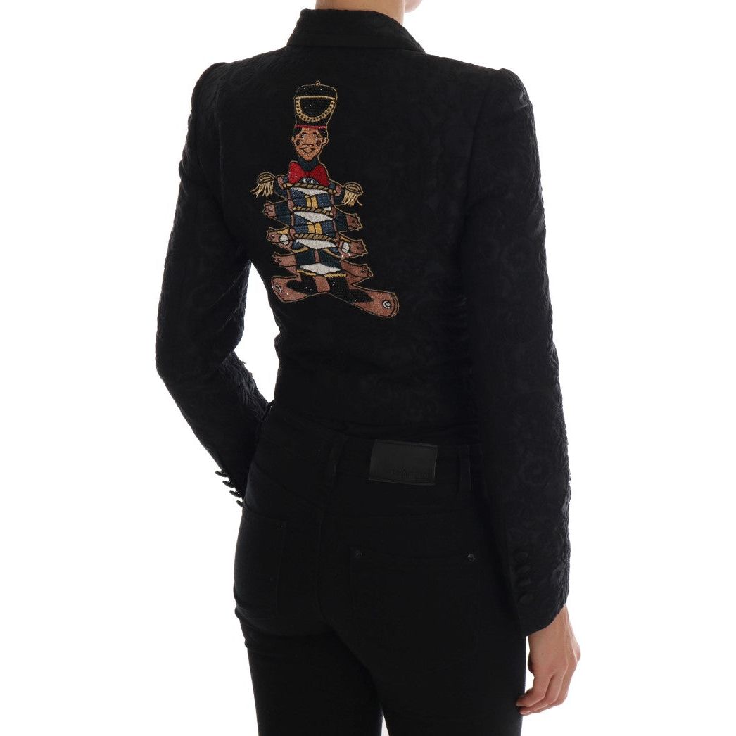 Dolce & Gabbana Enchanted Floral Crystal Blazer Jacket Blazer Jacket Dolce & Gabbana