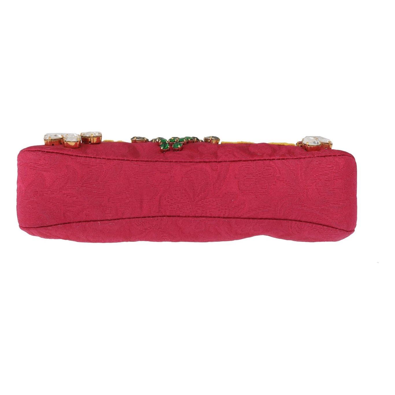 Dolce & Gabbana Elegant Evening Party Clutch in Pink Purse Dolce & Gabbana