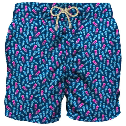 MC2 Saint Barth Blue Polyester Swimwear