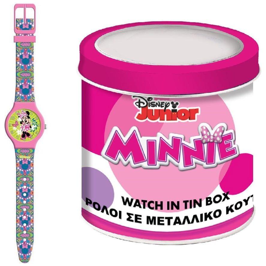 DISENY Mod. MINNIE  - Tin Box WATCHES CARTOON